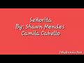 Camila cabello and shawn mendes  seorita lyrics