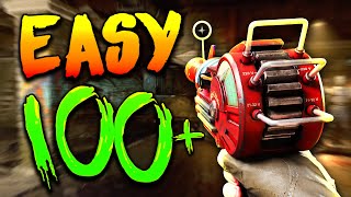 EASY MAUER DER TOTEN HIGH ROUND STRATEGY GUIDE! (EASY Round 100+ Speedrun Cold War Zombies)