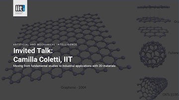 Invited Talk - From basic studies to industrial applications with 2D materials, Camilla Coletti, IIT