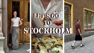 I Got invited to Stockholm!! - Exciting news, exploring, vintage shopping & good food