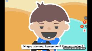 Hannah sapphire agnes and amanda see loys and mole crying from patchwork pals toon