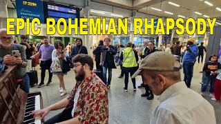 When Passengers Gather In A Crowd To Listen To Bohemian Rhapsody by Andrei Piano 24,828 views 1 year ago 5 minutes, 34 seconds