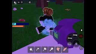 I shot the raygun into a bacon’s butt 😂😂😂 [Roblox 99 nights in the forest]