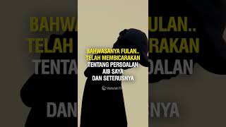 Jika seorang muslim yang berpuasa makan dan minum karena lupa, maka puasanya tidak batal #wahdahtv