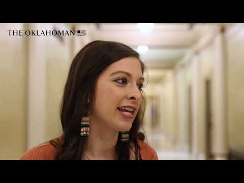 Maggie McClure talks incentives for filmmakers at Oklahoma Music and Film Day at Oklahoma Capitol