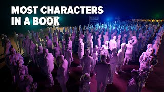Больше всего персонажей в книге?/Which book has the most characters?