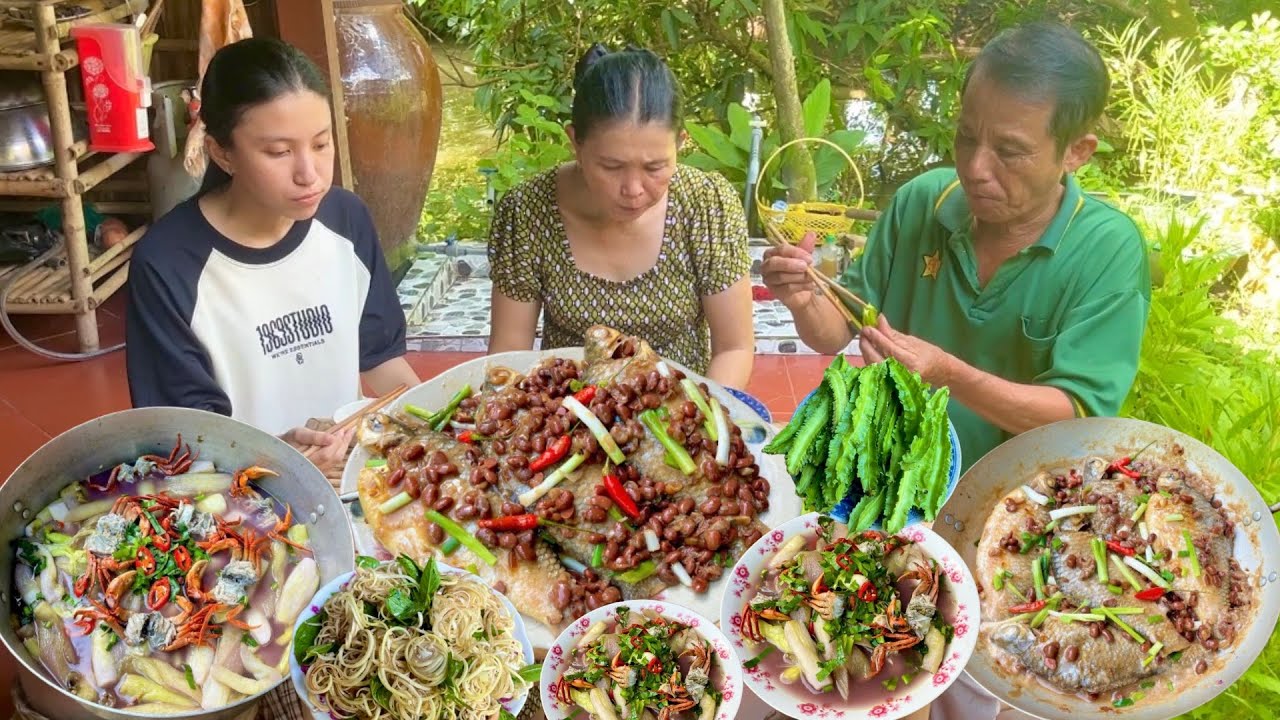 Cá He Kho Tương Hột Nước Cốt Dừa | Món ngon đồng quê | MLQ#181