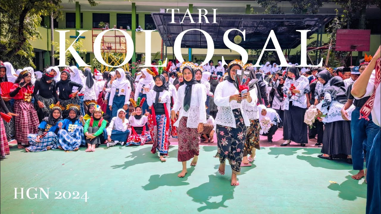 TARI TRADISIONAL KOLOSAL SMP Negeri 13 Tangerang