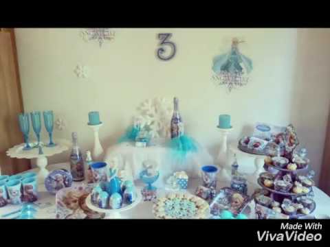 Anniversaire Reine Des Neiges Youtube Anniversaire Reine Des Neiges Youtube