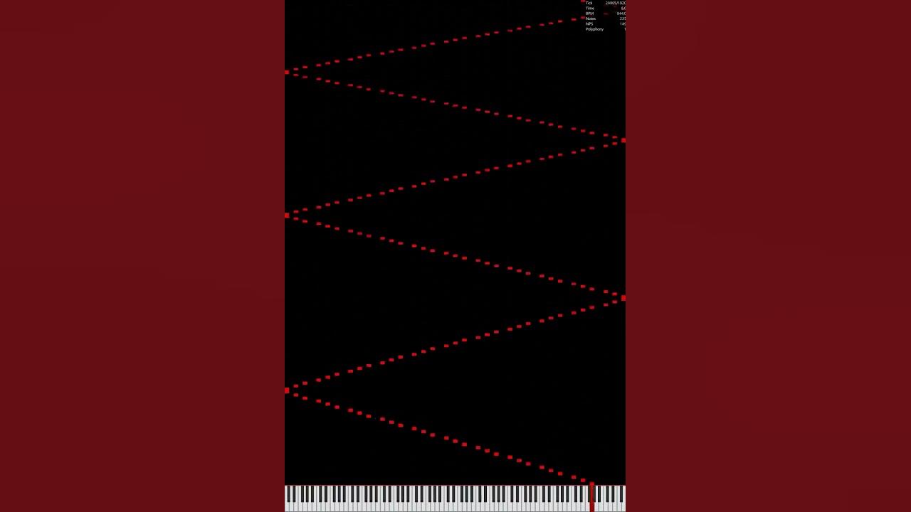 [Nut MIDI] Nut12.mid - 591,3K Notes #nutmidi #blackmidi #pianomidi #piano #midi
