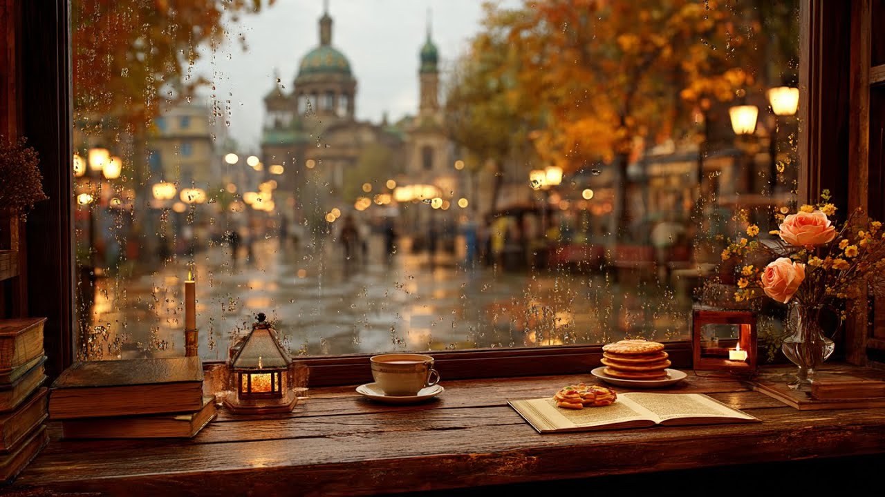 Best Relaxing Jazz Cafe Music Mix for Morning Coffee & Study - Live Stream