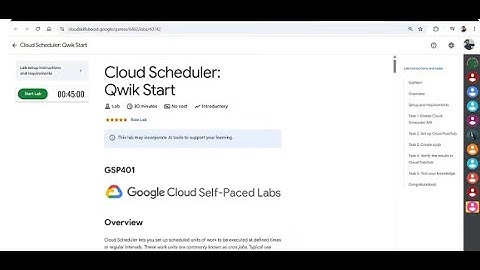 Cloud Scheduler: Qwik Start || Lab Solution || Google Cloud Arcade 2025