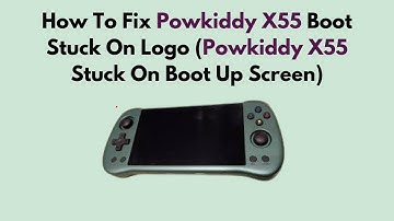 Hoe het opstartscherm van de Powkiddy X55 vast te zetten op het logo (Powkiddy X55 vast op het op...