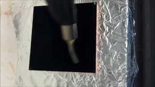 Vantablack vs. Liquid Nitrogen