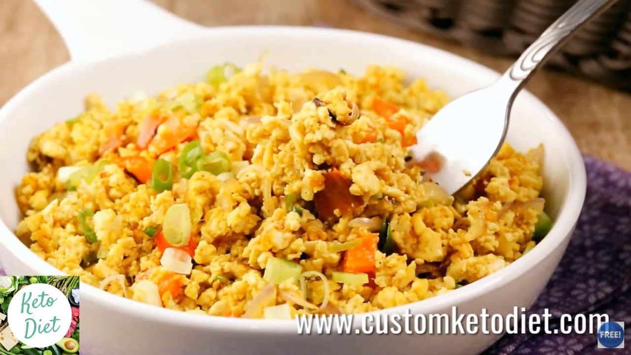 Keto Diet 24 Keto Curried Tofu Scramble Recipe YouTube