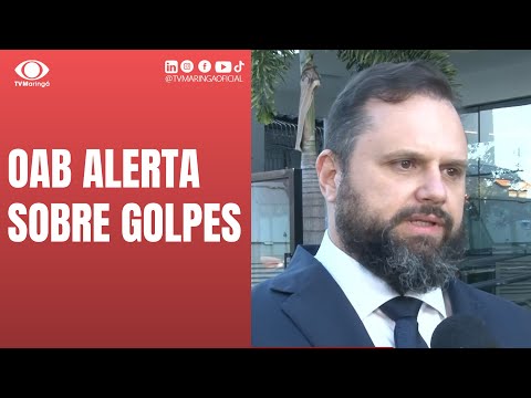 OAB ALERTA SOBRE GOLPES - Criminosos se passam por advogados - TV MARINGÁ OFICIAL