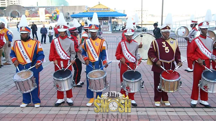 GNOHASB (Pep Band) Drum Section Performance @ River Boat Louis Armstrong Grand Opening 2019