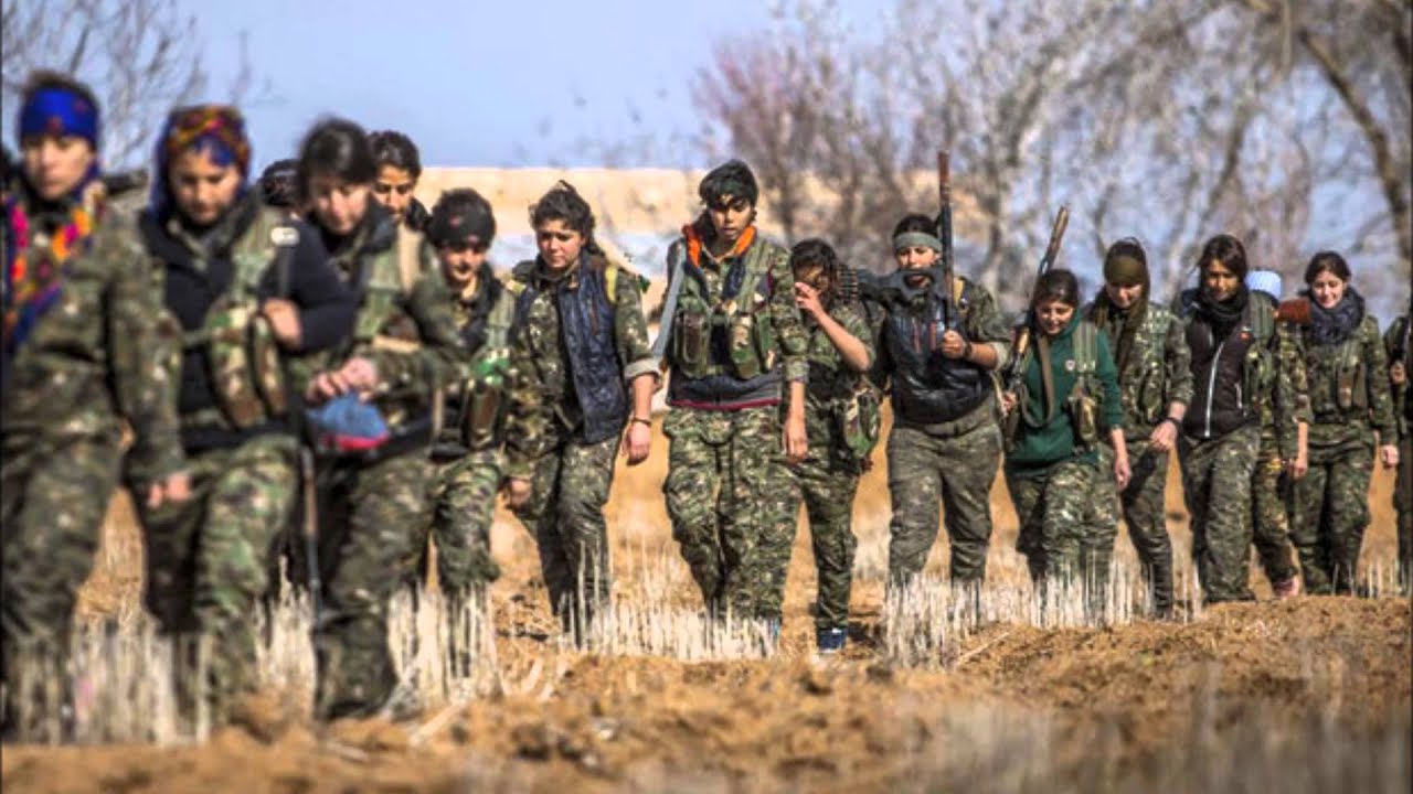 Kurdish Women fighting ISIS