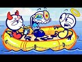 Pencilmate Plays on The Beach! | Animated Cartoons Characters | Animated Short Films | Pencilmation
