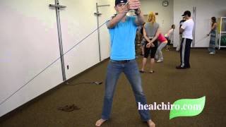Wood Chop Up - Functional Movement