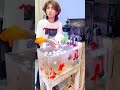 😱The boy accidentally dropped cotton into the fish tank.#shortvideo