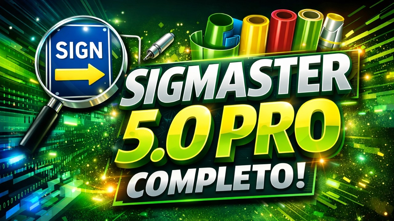 Singmaster Inverted Sticker SINGMASTER 5.0 PRO COMPLETO | INSTALAÇÃO PASSO A PASSO + PLOTTER ...