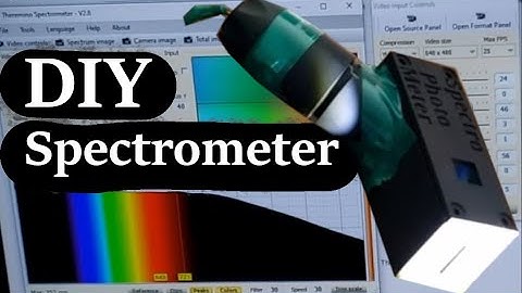Spectrometer Made From Trash!