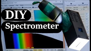 Spectrometer Made From Trash!