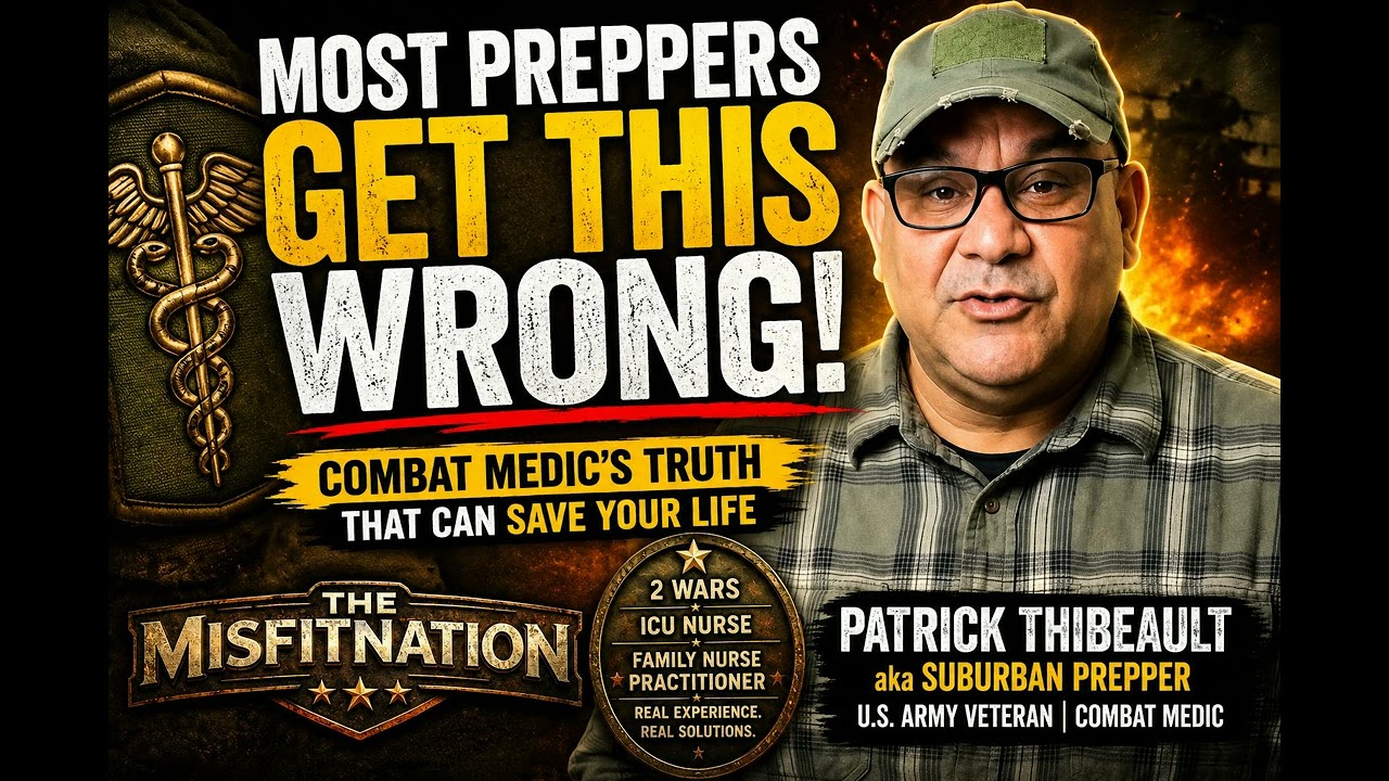 When 911 Can’t Come: Combat Medic Patrick Thibeault on Survival, Preparedness & Staying Calm Unde...