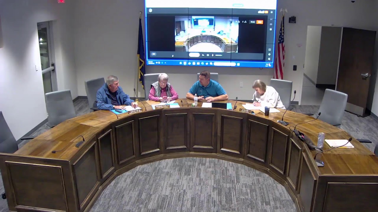 Sullivan Indiana Board of Public Works November 2025