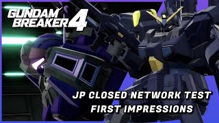 Gundam Breaker 4 Made Me Feel Like a Kid Again (JP Closed Network Test First Impressions)