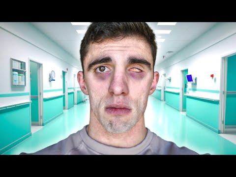 i went to the hospital..