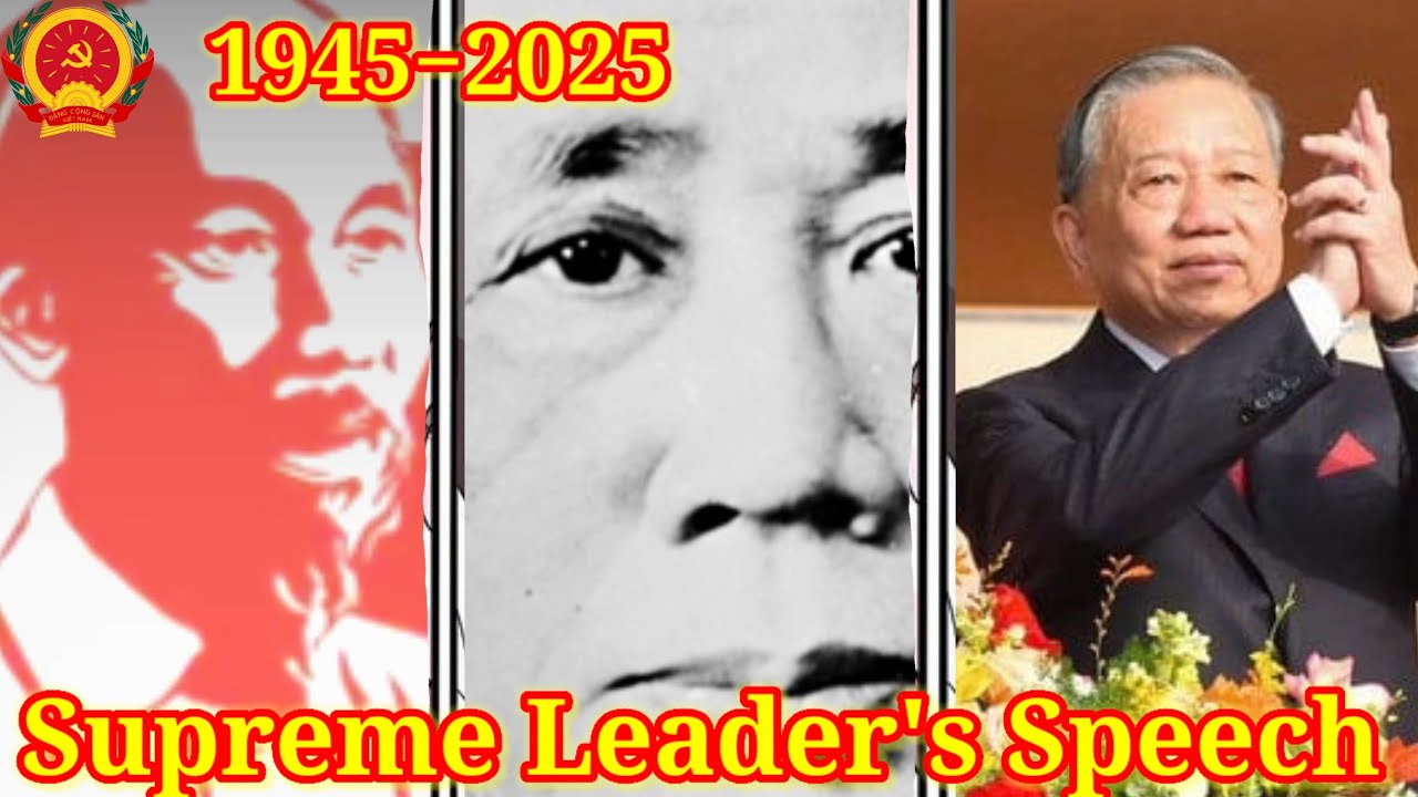 Speech by General Secretary To Lam [Commemorating the 80th Anniversary of the Founding of Vietnam]