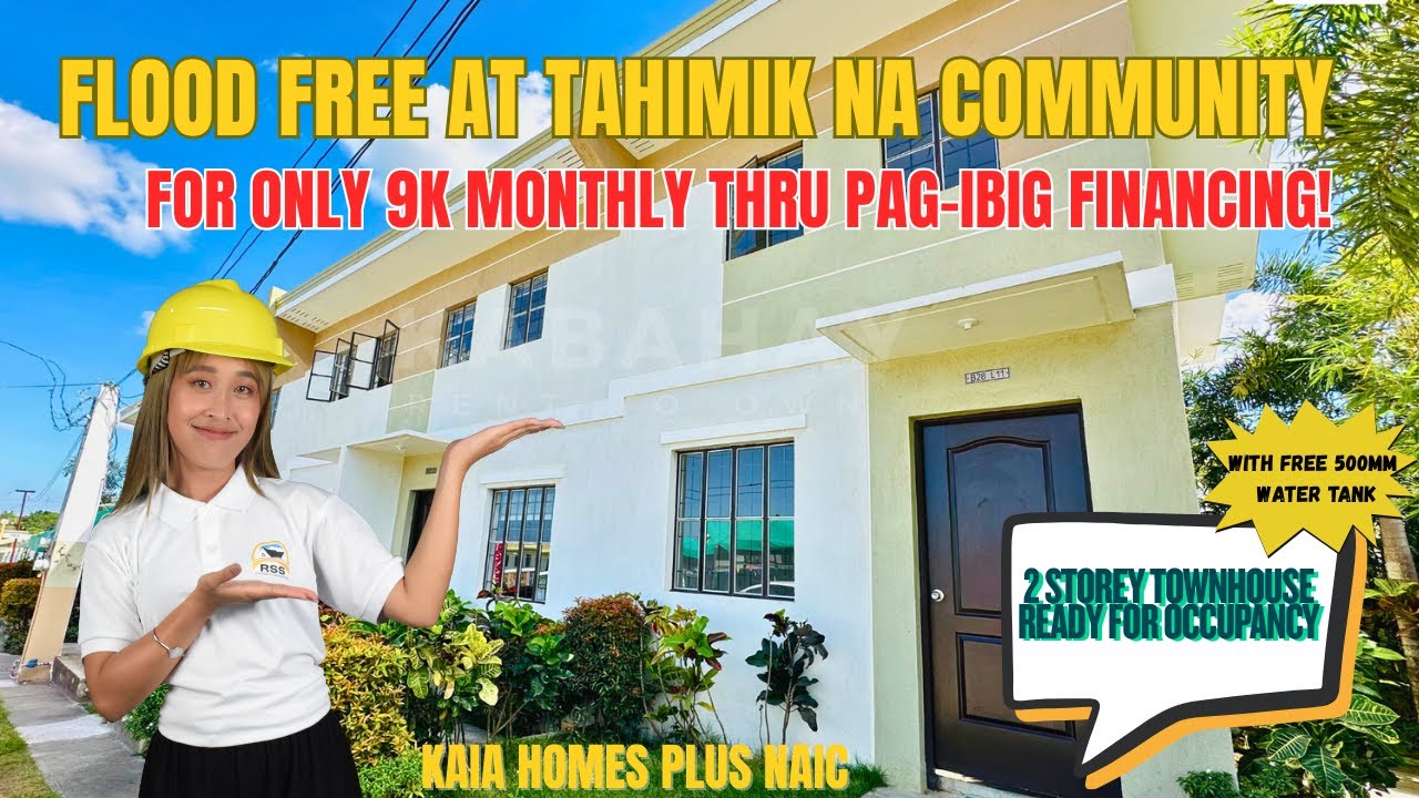 BAHAY NA MURA AT FLOOD FREE COMMUNITY| FOR ONLY 9K MONTHLY THRU PAG-IBIG FINANCING| HELENA MODEL🏠