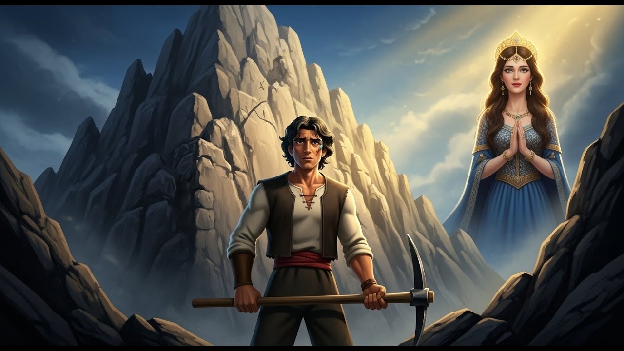 The Tragic Love Story of Farhad and Shirin 💔 | A Persian Legend in Animation