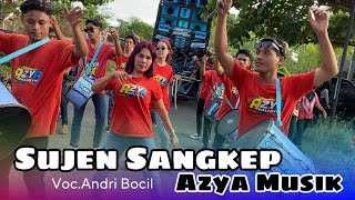 SUJEN SANGKEP ANDRI BOCIL FT AZYA MUSIK LIVE LUNGKAK