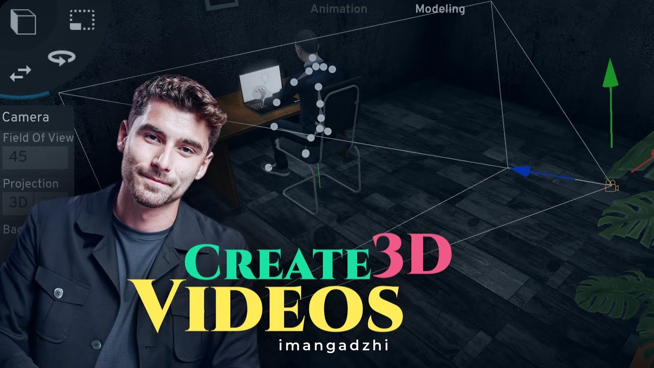How to Create 3D Videos Like Iman Gadzhi - YouTube
