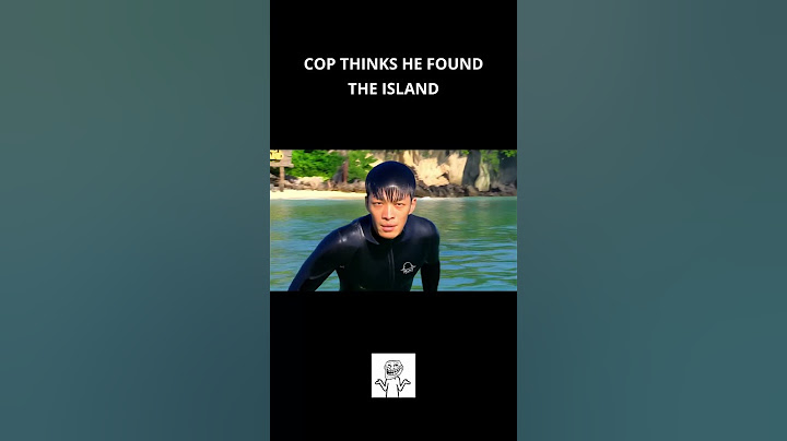 COP THINKS HE FOUND SQUID GAME ISLAND