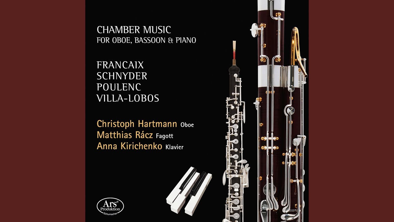 Trio for Oboe, Bassoon & Piano II. Scherzo YouTube