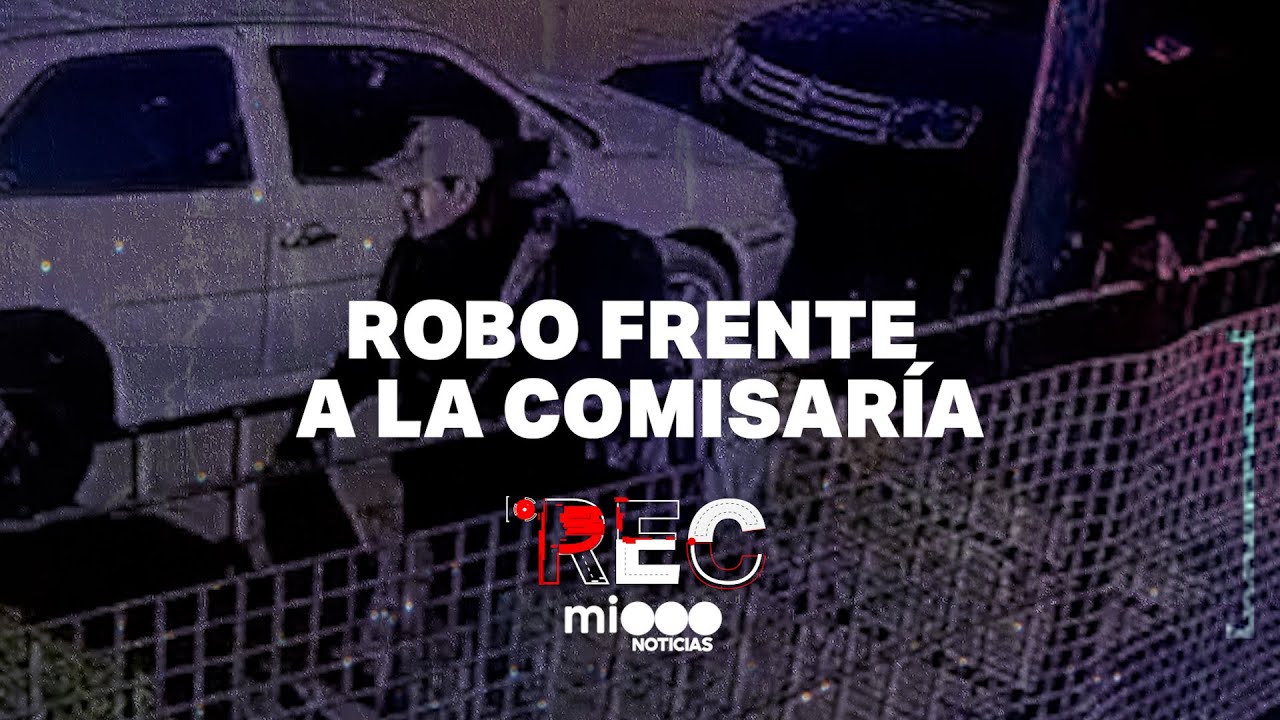 ROBO FRENTE A LA COMISARÍA - ASALTADO FRENTE A SUS HIJOS - #REC