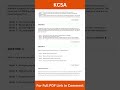 KCSA