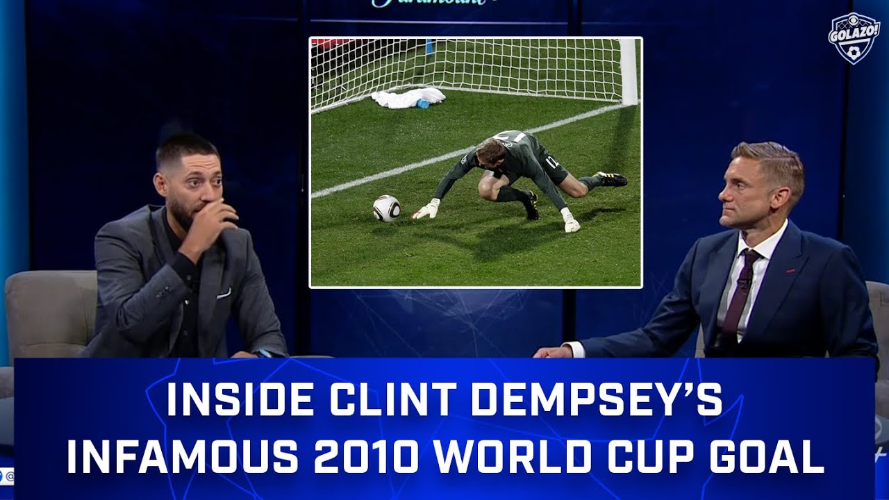 Emotional Clint Dempsey and Rob Green Discuss 2010 World Cup Goal Face-to-Face | CBS Sports Golazo