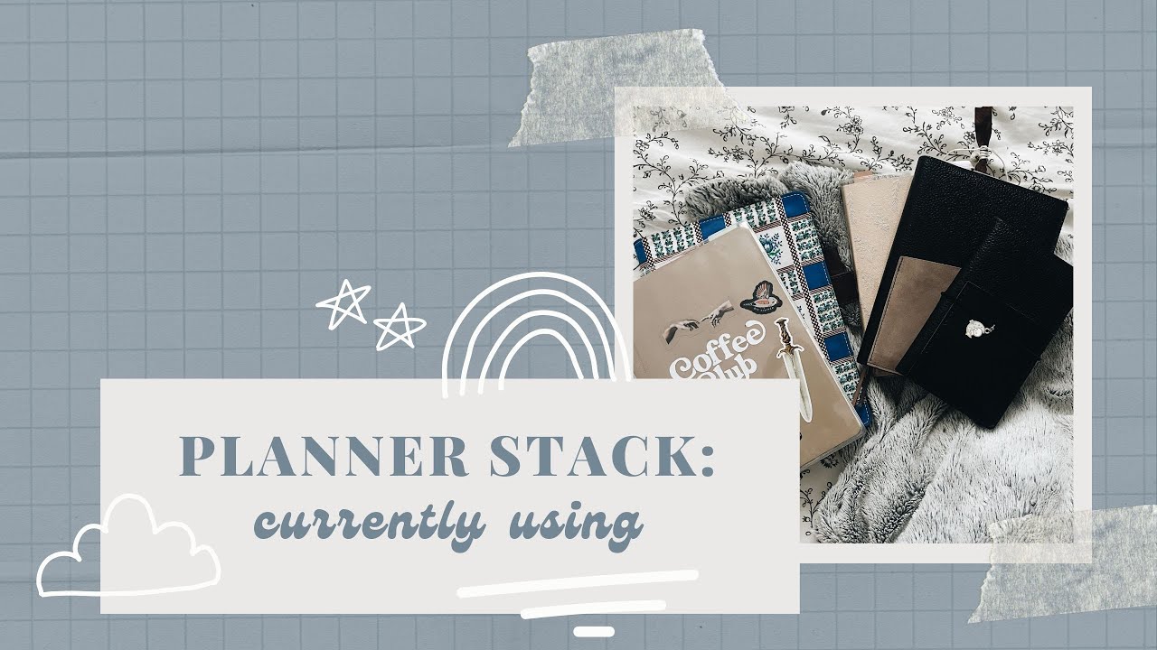 JUL-DEC PLANNER LINEUP | common planner, freely noted, brain bujo | everything I'm currently using 🤍