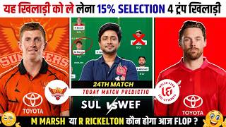SUL vs WEF Dream11 Team, SUL vs WEF Dream11 Prediction, Sunrisers Leeds vs Welsh Fire