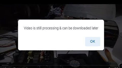 How To Download Still Processing/Rendering Videos From Google Photos