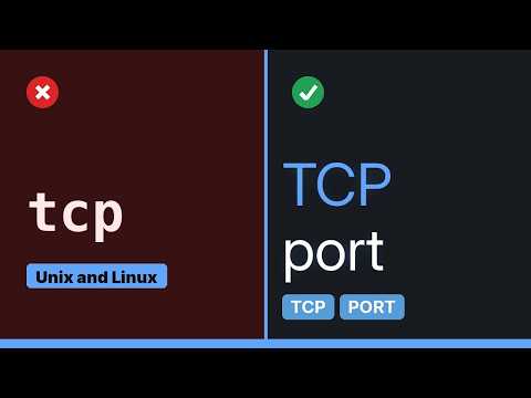 Unix & Linux: How to open up a tcp server compatible with tcpgoon?