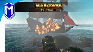Large Ship Battles, Naval Combat - Warhammer Man O' War: Corsair Chaos Gameplay Part 8