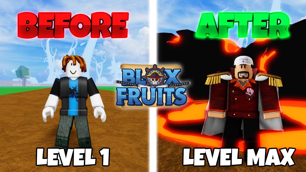 Beating Blox Fruits Using Magma Awakening 