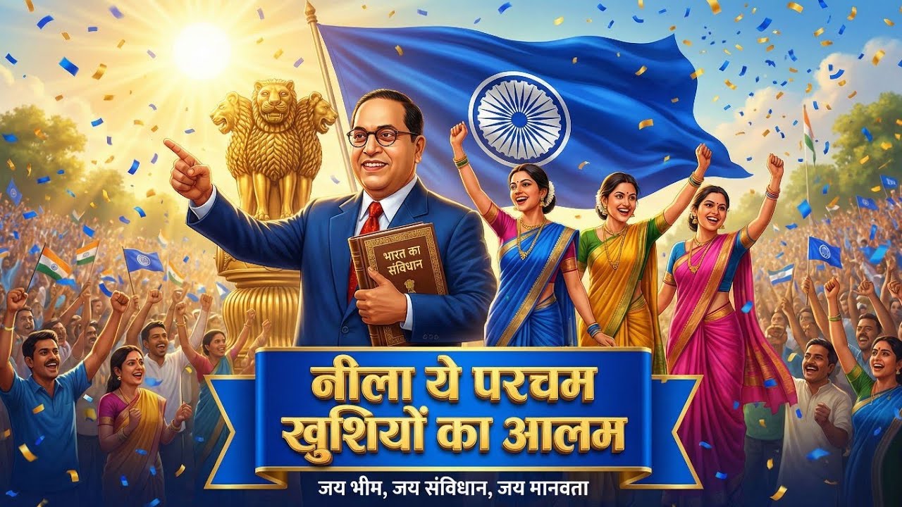 नीला ये परचम खुशियों का आलम 💙 | Jay Bhim New Song 2026 | Baba Saheb Ambedkar Song | Bheem Geet