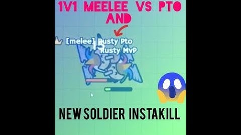 MooMoo.io-1v1 Meelee with Pto+New soldier Instakill